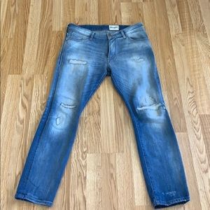 Wrangler Larston 33/30, Slim Tapered Jeans